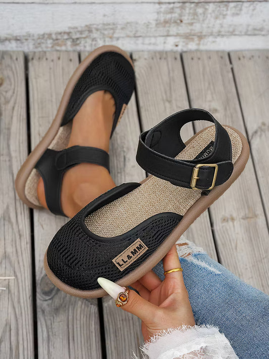 Women's Mesh Ankle-Strap Walking Sandals
