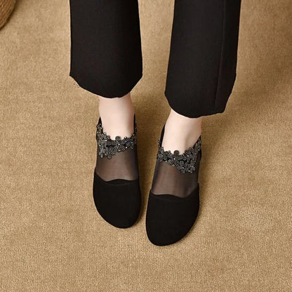 Women’s Breathable Mesh Platform Wedge Shoes