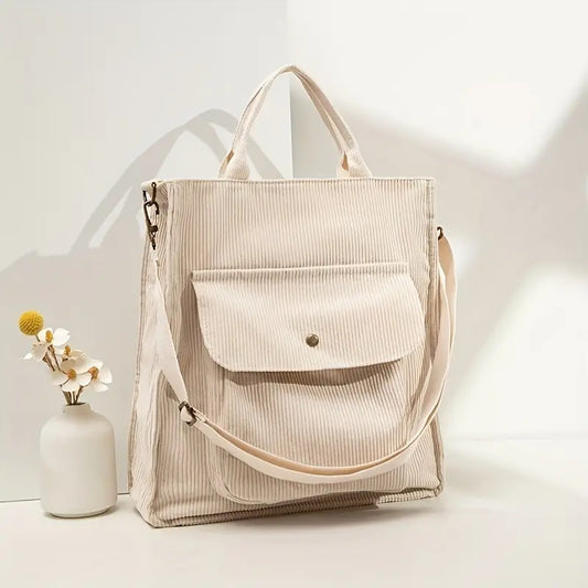 Corduroy Crossbody Bag for Women