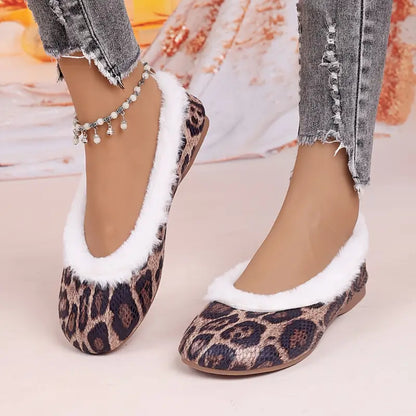 Women’s Mary Jane Plush-Lined Winter Flats