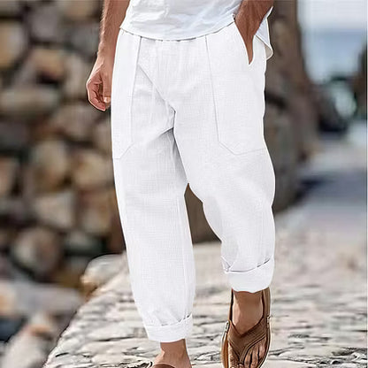 Men’s Loose-Fit Drawstring Trousers