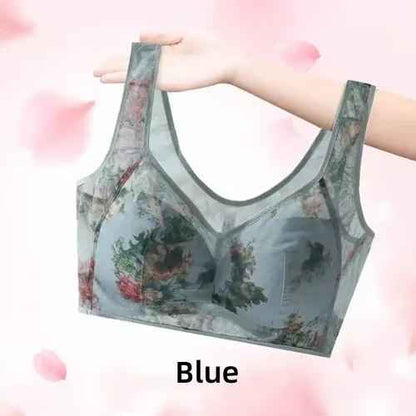 Women’s Ice Silk Lace Cooling Comfort Bra