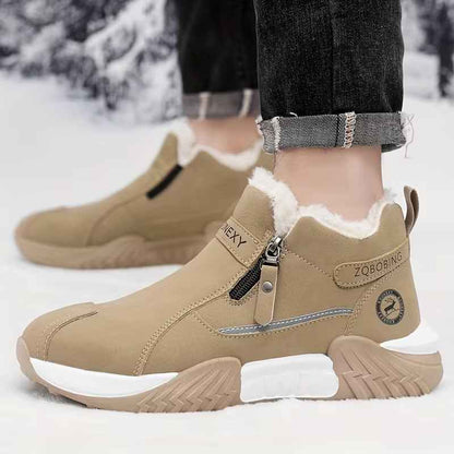 Men’s Insulated Pull-On Winter Snow Boots