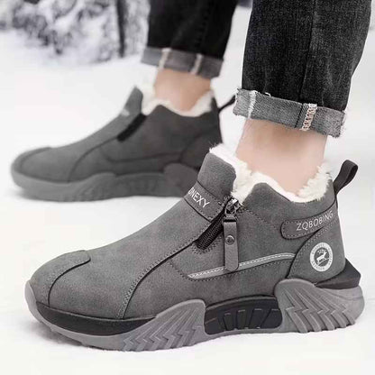 Men’s Insulated Pull-On Winter Snow Boots