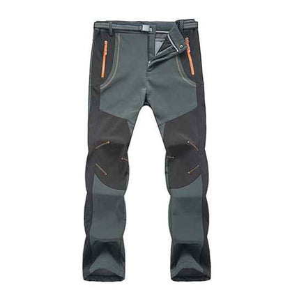 Men’s Waterproof Insulated Tactical Cargo Hiking Trousers