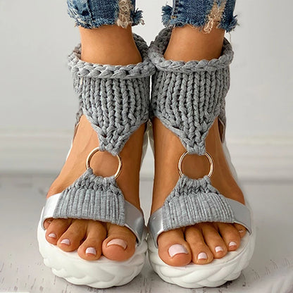 Flat Summer Platform Sandals