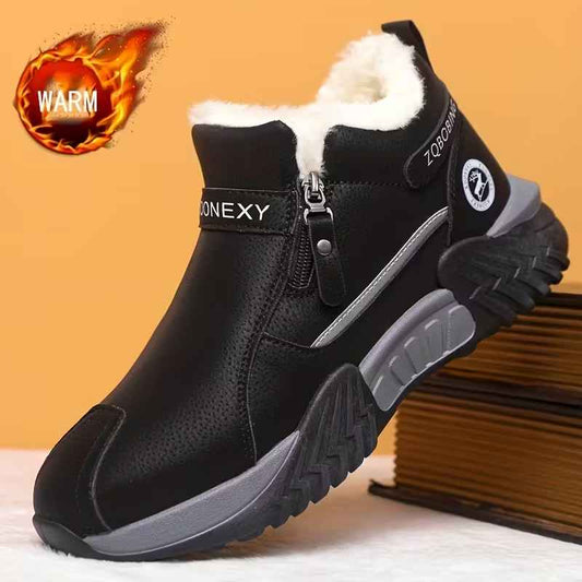 Men’s Insulated Pull-On Winter Snow Boots