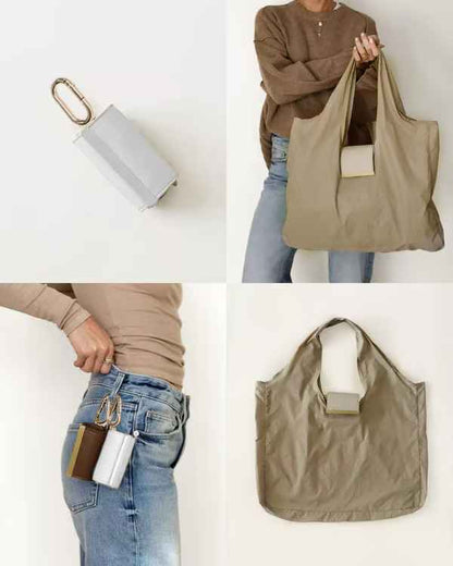 Women’s Mini Tote Keychain Bag