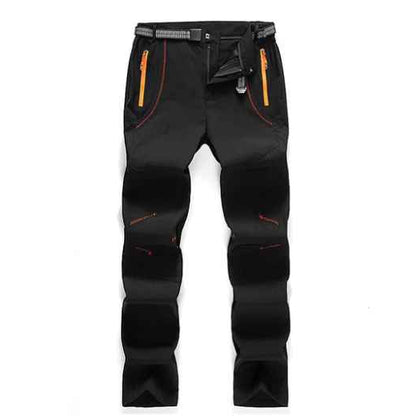 Men’s Waterproof Insulated Tactical Cargo Hiking Trousers
