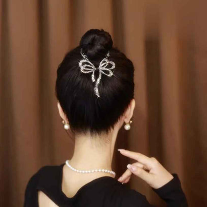 Bow Light-Luxe Sparkle Hair Clip