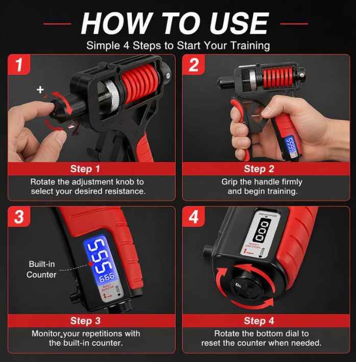 Adjustable Hand Grip Trainer