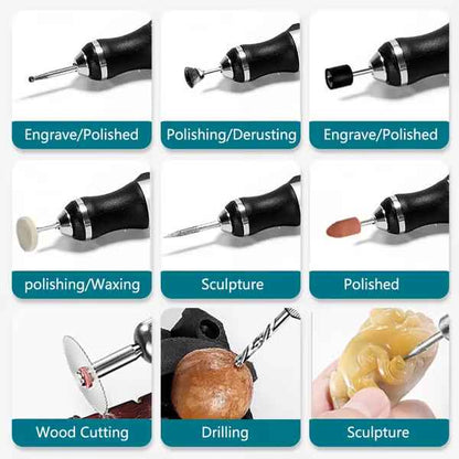 Cordless Multi Surface DIY Engraving Pen Kit