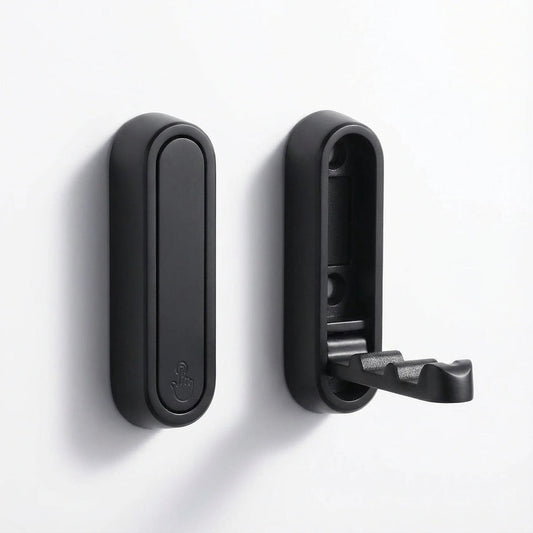 Foldable Wall-Mounted Coat Hook with 90° Drop-Down Design