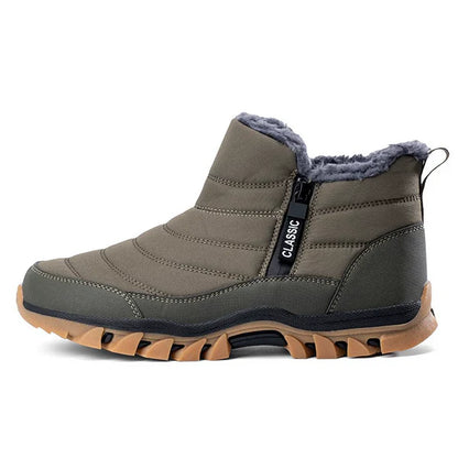 Men's Waterproof Warm Snow Boots