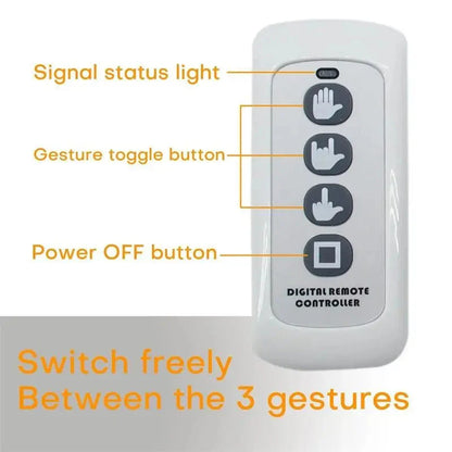 LED Gesture Display Car Window Sign