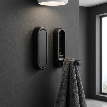 Foldable Wall-Mounted Coat Hook with 90° Drop-Down Design