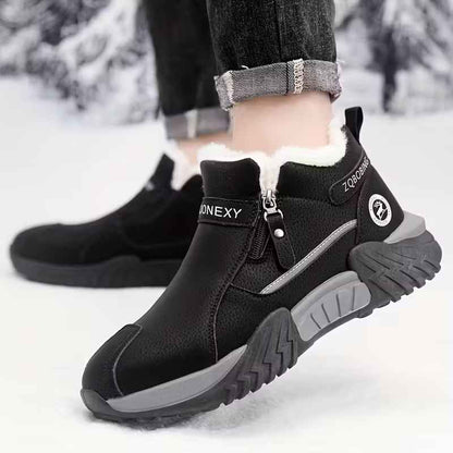 Men’s Insulated Pull-On Winter Snow Boots