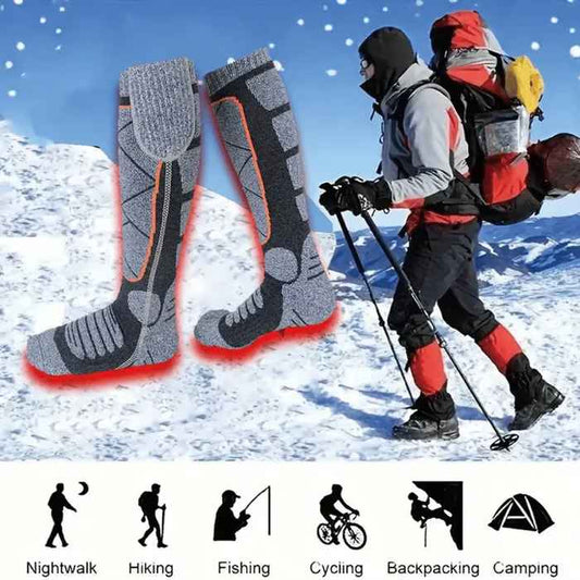 Rechargeable Washable Heated Winter Socks