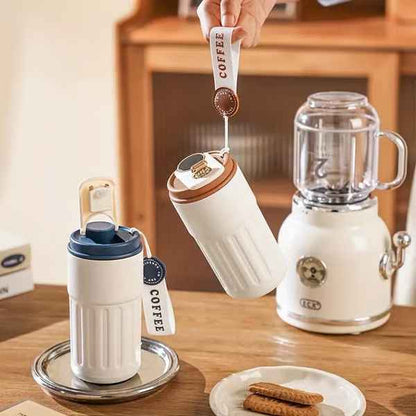 450ml Stainless Steel Smart Temperature Display Travel Mug