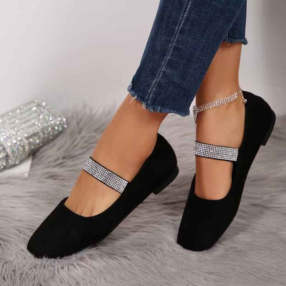 Women’s Minimalist Pointed-Toe Slip-On Everyday Shoes