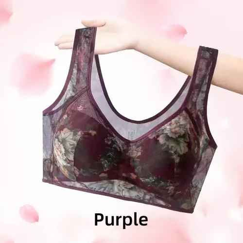 Women’s Ice Silk Lace Cooling Comfort Bra