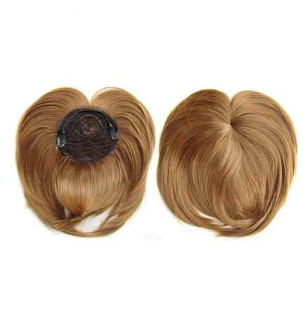 Breathable Human Hair Natural-Look Crop Topper