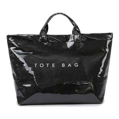 Women’s Letters Print Large-Capacity Tote Bag