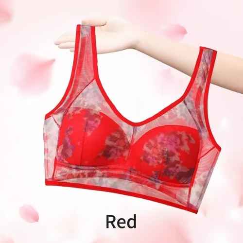 Women’s Ice Silk Lace Cooling Comfort Bra