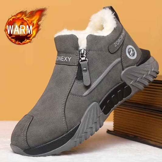Men’s Insulated Pull-On Winter Snow Boots