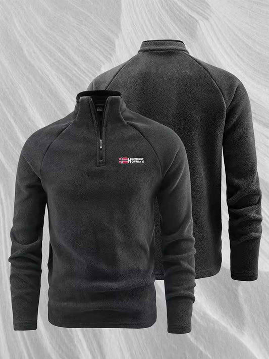Men’s Nordic Quarter-Zip Fleece Sweatshirt