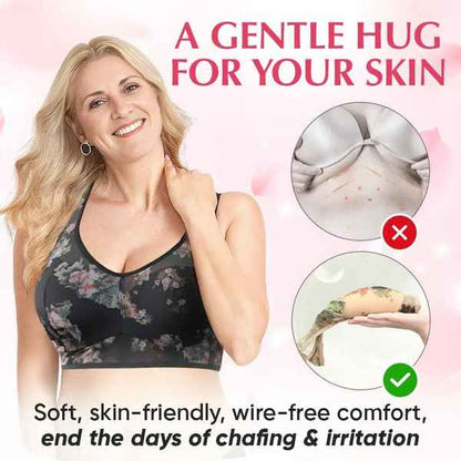 Women’s Ice Silk Lace Cooling Comfort Bra