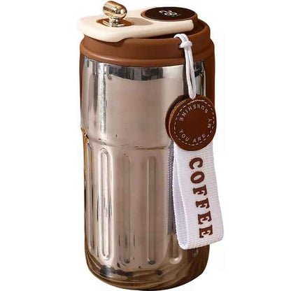 450ml Stainless Steel Smart Temperature Display Travel Mug