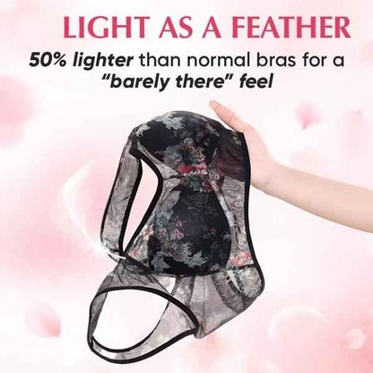Women’s Ice Silk Lace Cooling Comfort Bra