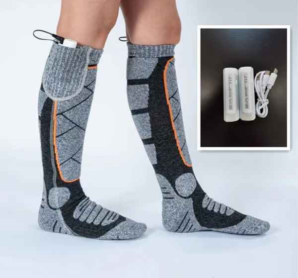 Rechargeable Washable Heated Winter Socks