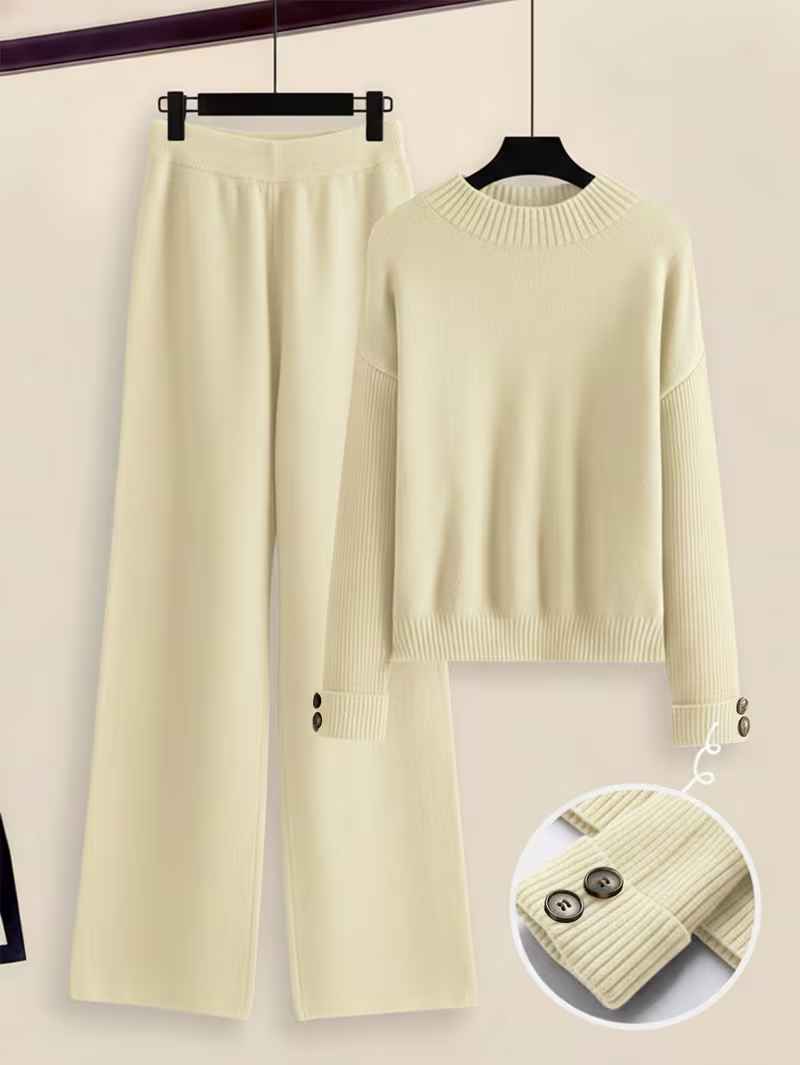 Women’s Side-Stripe Knit Lounge Co-Ord Set