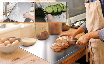 Stainless Steel Non-Porous Kitchen Cutting Board