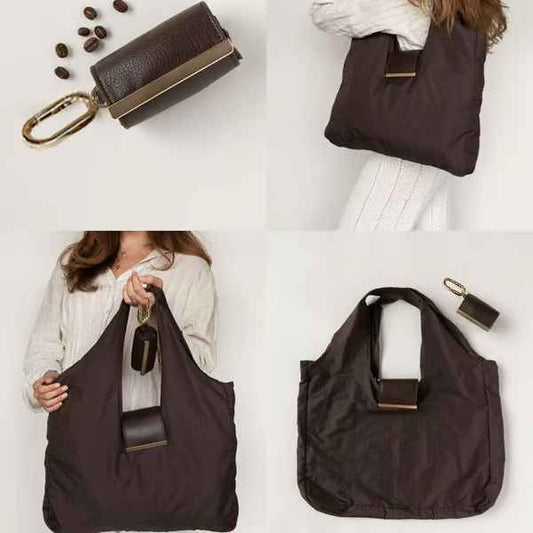 Women’s Mini Tote Keychain Bag