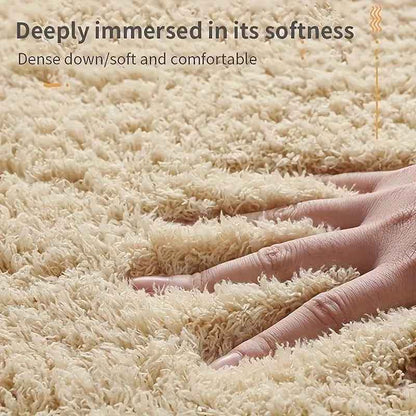 Fluffy Memory-Foam Bathroom Mat