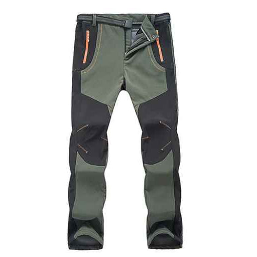 Men’s Waterproof Insulated Tactical Cargo Hiking Trousers