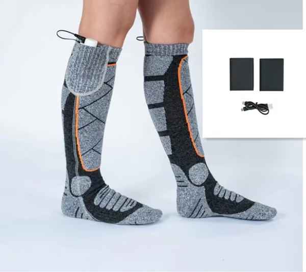 Rechargeable Washable Heated Winter Socks