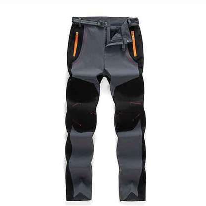 Men’s Waterproof Insulated Tactical Cargo Hiking Trousers