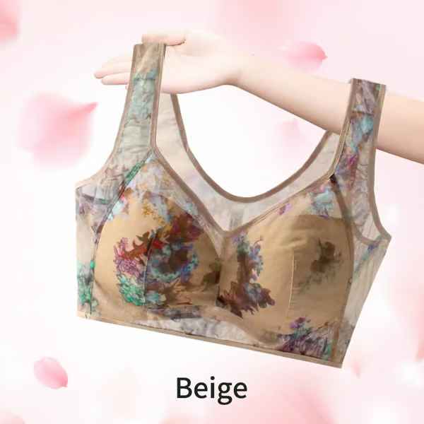 Women’s Ice Silk Lace Cooling Comfort Bra