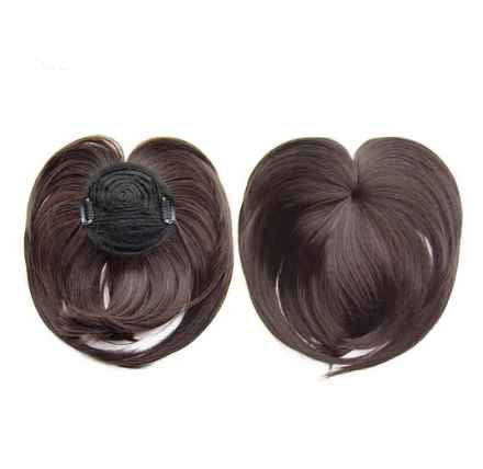 Breathable Human Hair Natural-Look Crop Topper