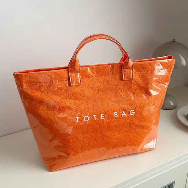 Women’s Letters Print Large-Capacity Tote Bag
