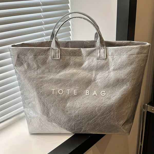 Women’s Letters Print Large-Capacity Tote Bag