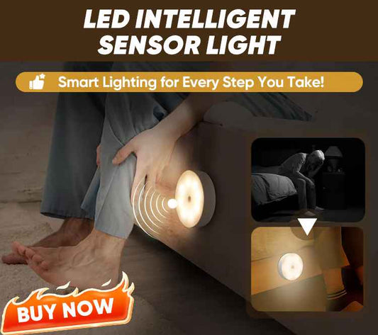 Rechargeable Motion Sensor LED Disc Light