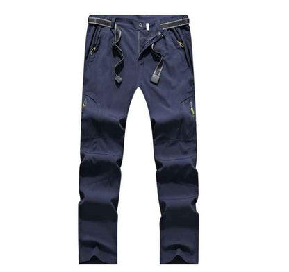Men’s Lightweight Multi-Pocket Waterproof Hiking Trousers