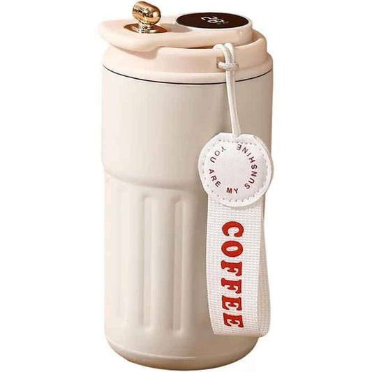 450ml Stainless Steel Smart Temperature Display Travel Mug