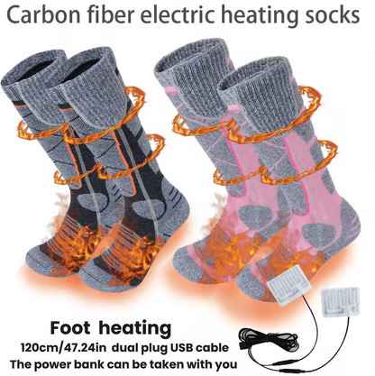 Rechargeable Washable Heated Winter Socks