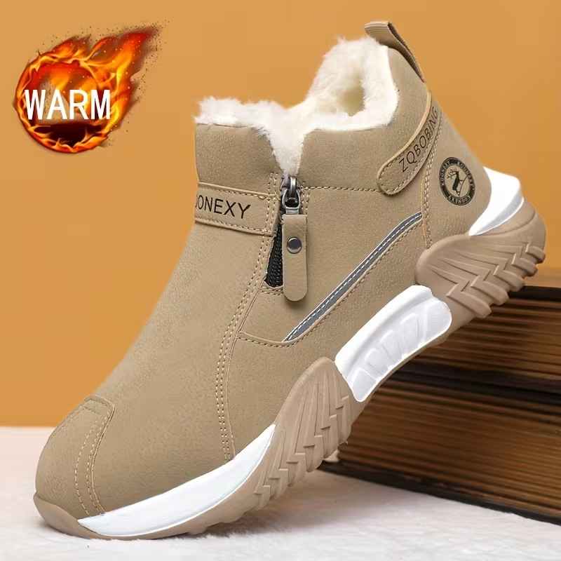 Men’s Insulated Pull-On Winter Snow Boots
